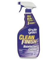 น้ำยาทำความสะอาดพร้อมฆ่าเชื้อโรค กำจัด ไวรัส  SIMPLE-GREEN NO.01032 Clean Finish Disinfectant RTU Trigger Size 32oz.