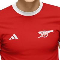 เสื้อฟุตบอลอาร์เซน่อล Arsenal Football Club T-Shirt The Gunners เสื้อฟุตบอล เสื้อกีฬา ทีม Arsenal เสื้อบอลผู้ชาย เสื้อออกกำลังกายผู้ใหญ่ เกรด AAA WHITE Collar