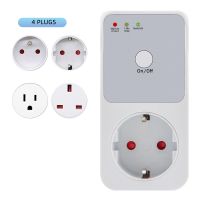 ❀♟ Automatic Voltage Protector Socket Switcher AC 220V Power Surge Safe Protector EU FR UK US Plug Socket Refrigerator Protect