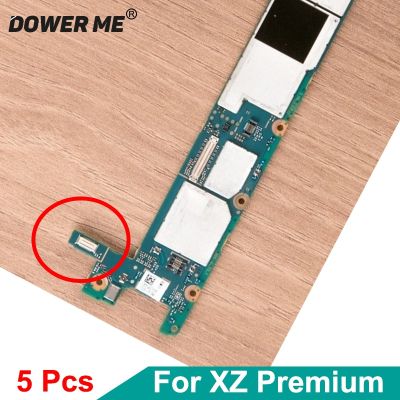 5ชิ้น/ล็อตบนพอร์ตชาร์จเมนบอร์ดแท่นชาร์จสายเคเบิลงอได้เสียบปลั๊กสำหรับ Fpc Sony Xperia Xz Premium G8142 G8141 Xzp