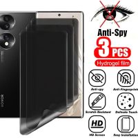 Anti Spy 3PCS Hydrogel Screen Film For Huawei Honor 70 Pro Plus 60 50 Pro 60SE Privacy Screen Protector For Honor Magic 4 Pro