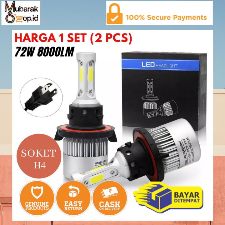 lampu led mobil h4 terbaik