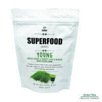 NATUUR  YOUNG 150g. เครื่องดื่มต้นอ่อนข้าวสาลีผสมใบอ่อนข้าวบาร์เลย์และอัลฟัลฟ่าผง 150 กรัม