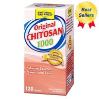 Natural Balance, ไคโตซาน, Original Chitosan, 1,000 mg, 120 แคปซูล