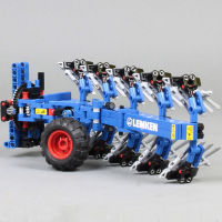 NEW 1:17 scale model of farm Pottinger TOP 762C windrower tractor building block remote assembly toy model boys birthday gift