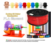 Print Rite Colido 3D Filament /เส้นพลาสติก PLA Filament for 3D Printer ขนาด 1.75 mm. 1 kg. สำหรับเครื่องปริ้น3มิติ FDM (สีแดง)