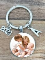 【CW】☼  2023 Personalized Photo Custom Keychain Gift. Diy Chain