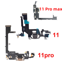 USB ชาร์จชาร์จพอร์ต F LEX สายเคเบิ้ลสำหรับ 11 Pro Max 11Pro 11Promax ชาร์จเชื่อมต่อกับไมโครโฟน F LEX เปลี่ยน