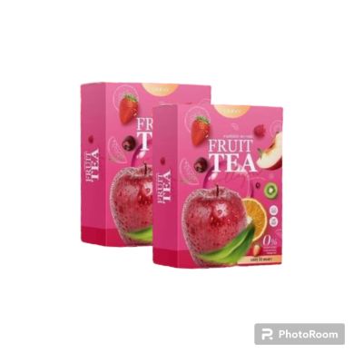 FRUIT TEA COLLAGEN  ชาผลไม้ ไฟเบอร์ผลไม้ พุงหาย ขับถ่ายคล่อง น้ำตาล 0%  ( 2 กล่อง)