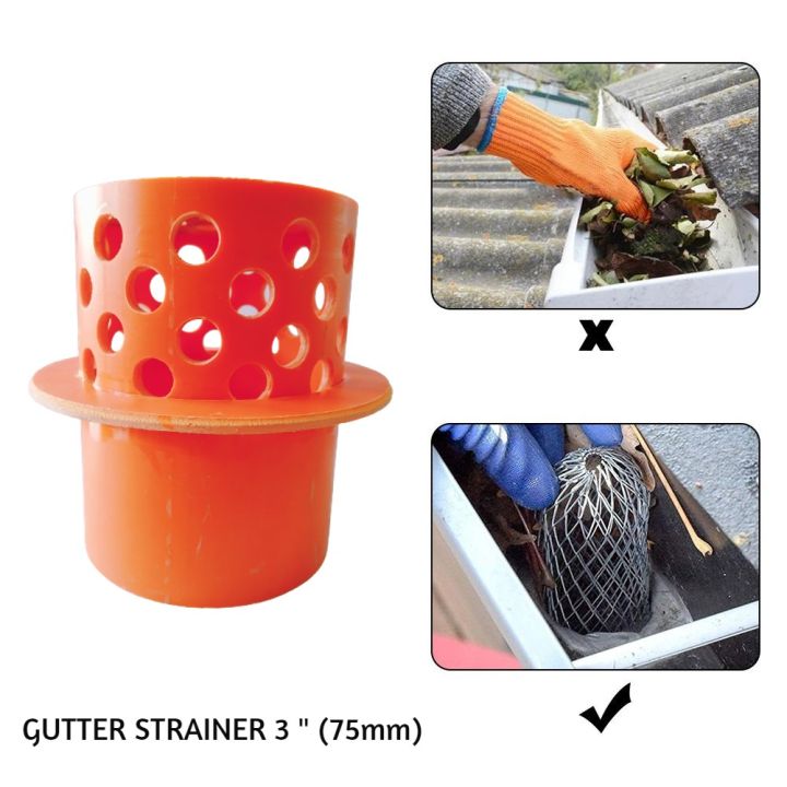 Pvc Gutter Strainer 2" (50mm) for downspout strainer Lazada PH