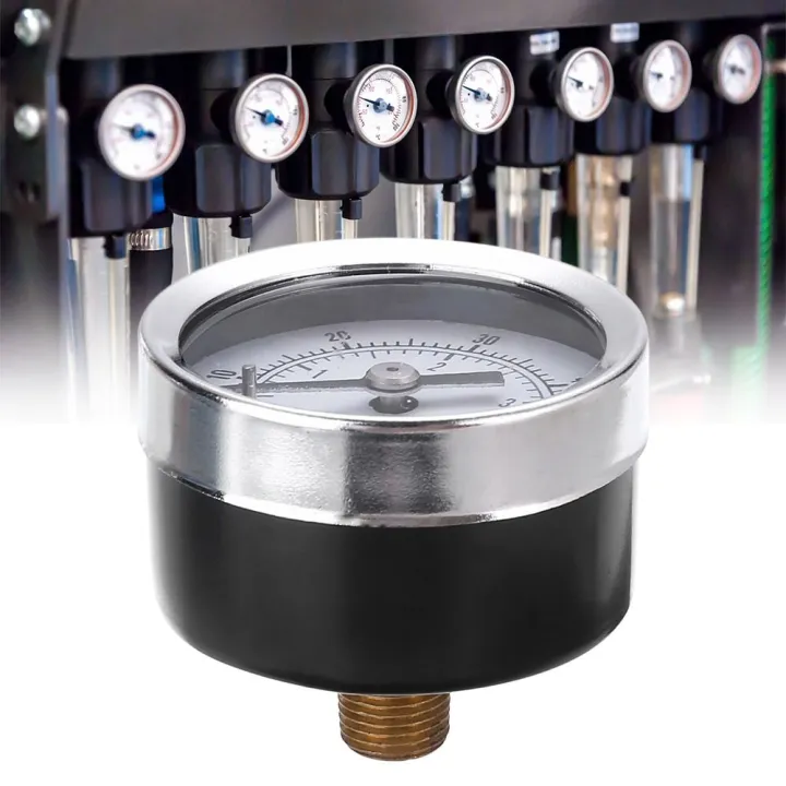 GEAR High Precision Pressure meter 04 BAR Back Mount Air Compressor