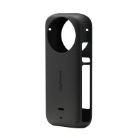 AMAGISN Protective Case for Insta 360 X3 Camera Silicone Case for Insta 360 One X3 Protective Sleeve Panoramic Camera