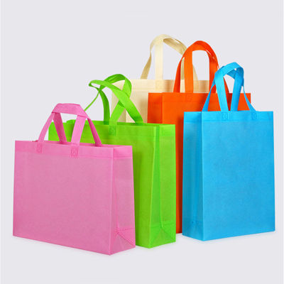 20 pcs New Wholesales reusable bags non woven shopping bags promotional storage bags accept custom LOGO