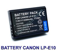 LP-E10  LPE10  LC-E10 Camera Battery For Canon แบตเตอรี่สำหรับกล้องแคนนอน For Canon EOS Rebel T3,T5,T6,T7,T100,1100D,1200D,1300D,1500D,2000D,3000D,4000D,Kiss X50,X70,X80,X90 BY KANGWAN SHOP