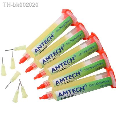 ✗ Paste 100 Original AMTECH NC-559-ASM BGA PCB No-Clean Solder Paste Welding Advanced Oil Flux Grease 10cc Soldering Repair Paste