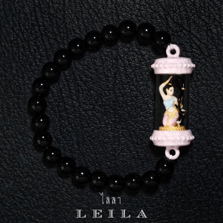 leila-amulets-พระแม่ธรณี-บีบมวยผม-baby-leila-collection-สีทอง-พร้อมกำไลหินฟรีตามรูป