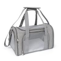 Outdoor Travel Pet Carrier Puppy Cat Carriers Collapsible Dog Carrier for Small Dogs Cat Crates Breathable Mesh