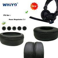 New upgrade Replacement Ear Pads for Razer Megalodon 7.1 Headset Parts Leather Cushion Earmuff Headset Sleeve Cover