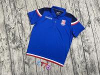 ▣ Unpopular football M remembers England Stoke City team player version jersey football uniform short-sleeved childrens training POLO