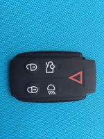 1ชิ้นยางกุญแจอะไหล่สำหรับ Jaguar X Type S Xj Xkr Xf Xk 5 Ons รีโมตเคส Fob อุปกรณ์เสริมรถยนต์แผ่น