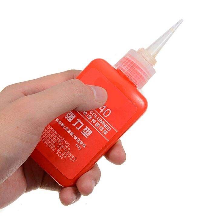 1 Bottle 50ml Antipressure Glue Screw Lock Adhesive Wire Sealing Anti