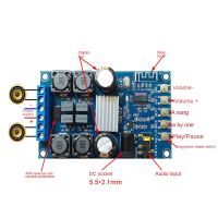 -502B Bluetooth Digital Amplifier Board with Case 50Wx2 Dual-Channel Stereo Audio Amplifier No Sound DC4.5-27V