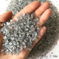 Wholesale 50g 3 Size Natural Crystal Gray Labradorite Moonstone Gravel Rock Quartz Raw Quartz Crystals Natural Stones