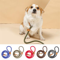 Dog Leash Nylon Lead Leash Adjustable Dog Harness Durable Rope Belt Loop Collar for Dog Walking Training Dog Supplies2023