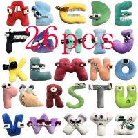 ┋ 26pcs Alphabet Lore Plush Toy Stuffed Doll Toys Peluche Children 26 English Letters (A-Z-0-9) Kids Birthday Gifts