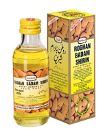 Roghan Badam Shirin น้ำมันอัลมอนด์​บริสุทธิ์​  100ml(50ml.+50ml.=100ml) (Hamdard)