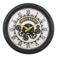 นาฬิกาตกแต่งบ้าน นาฬิกาแขวน นาฬิกาเฟืองหมุน นาฬิกาฟันเฟือง GEAR wall clock