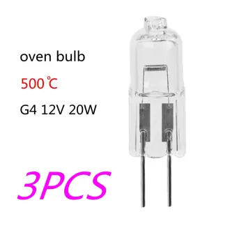 Halogen light bulb Halostar Oven 64428 20W 12V G4 for baking ovens