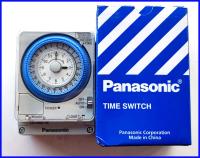 PANASONIC นาฬิกาตั้งเวลา พานาโซนิค 24 ชั่วโมง มีแบตเตอรี่สำรองไฟ 300ชั่วโมง AUTOMATIC TIME SWITCH TB38809NE7