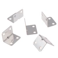 5Pcs Stainless Steel Corner Bracket Connectors Code Right Angle Support Furniture Fixing Reinforced Hardware L Shape New