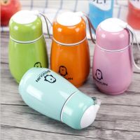 1Pc 300Ml Vacuum Flask Outdoor Thermal Cup Penguin Coffee Sports Water Bottle Mug