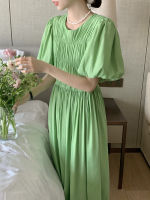 chawy พร้อมส่ง ? ?? Murphy green dress C3314 เดรสยาวเขียว เดรสยาวเขียวเหนี่ยวทรัพย์ เดรสเขียว