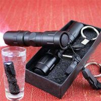 Portable Waterproof 8000LM Pocket LED Flashlight Zoomable LED Torch Mini Penlight Light AA buttery not included Rechargeable  Flashlights