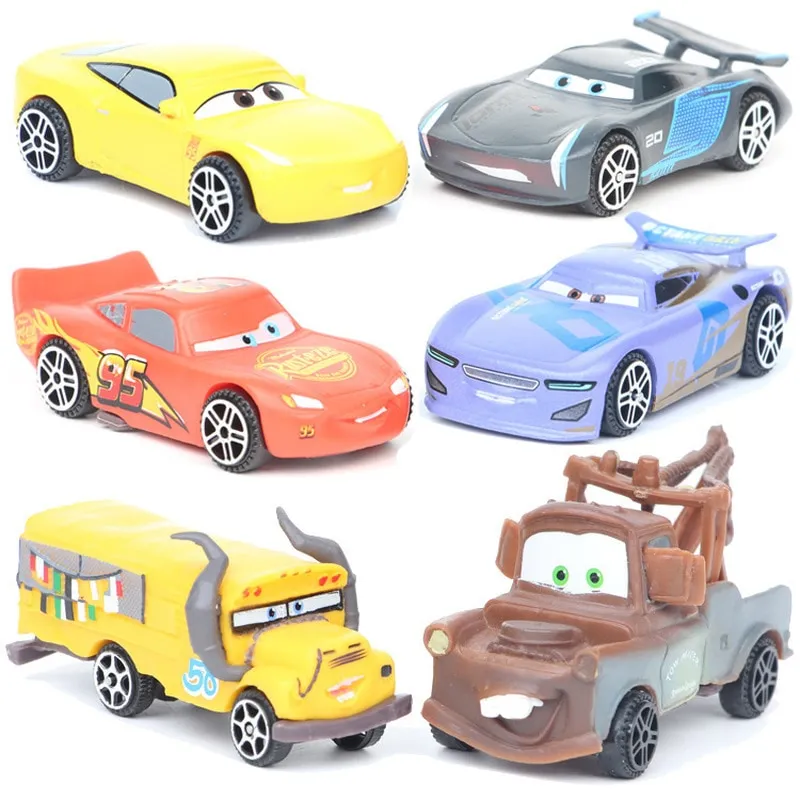 Disney Pixar Movie Cars Cartoon Anime Lightning McQueen Action Figure Toys  PVC Model Dolls Decoration For Kids Birthday Gifts 