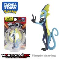 Takara Tomy Tomica Pokemon Pocket Monsters Moncolle MS-37 Inteleon 3-5cm Mini Resin Anime Figure Toys For Children Collectibles