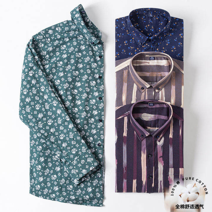 plus-size-7xl-6xl-men-long-sleeve-printed-shirt-100-cotton-fashion-causal-male-pockets-shirts-autumn-spring-man-clothes