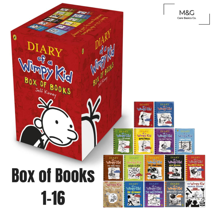 Diary of a Wimpy Kid Box of Books Set Series 116 (Paperback) by Jeff