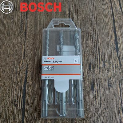 🏆⭐【ต้นฉบับ】۩⊙✤ Bosch เดิม BOSCH สี่หลุมรอบจับสองหลุมสองช่องสี่หลุมค้อนไฟฟ้าสว่านกระแทกบิตเจาะคอนกรีตชุด