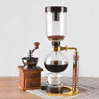 New Home Style Siphon coffee maker Tea Siphon pot vacuum coffeemaker glass type coffee machine filter 3cup