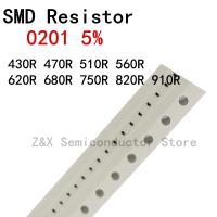 【CW】 15000pcs/lot 0201 J 5 430R 470R 510R 560R 620R 680R 750R 820R 910R SMD resistor 431 471 511 561 621 681 751 821 911 OHM