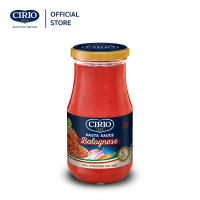 Cirio Pasta Sauce Bolognese 420 g. ซิริโอ้ พาสต้าซอสโบโลญเนส (ซอสเนื้อ)