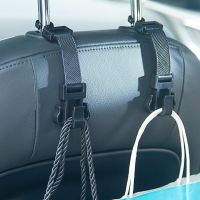 kongyide 1Pc  Car Seat Back Storage Hook Portable Seat Hanger Purse Bag Holder Hook Headrest Auto Rear Racks Hook  Gauges