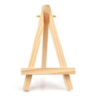 40 Sets Mini Display Easel with Canvas 8X8cm Wedding Table Numbers Painting Hobby Painting Craft