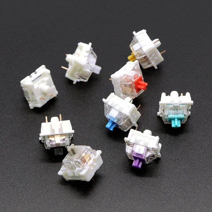 DUCUA Gaming Mechan 20pcs 3Pin Clicky Keyboard Accessories Compatible