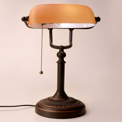 Retro vintage frosted amber glass shade decro table lamp E27 EU US plug living room bedroom bedside study hetol room desk lamp