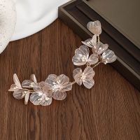 Flower Wedding Hair Accessories Hairbands Fashion Sweet Headbands For Women Elegant Birthday Party Bridal Headwear Hair Jewelry